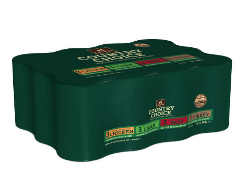 Gelert Country Choice Hundenassfutter – Tripe Mix, 12 X 400 G, Für Aktive & Arbeitshunde